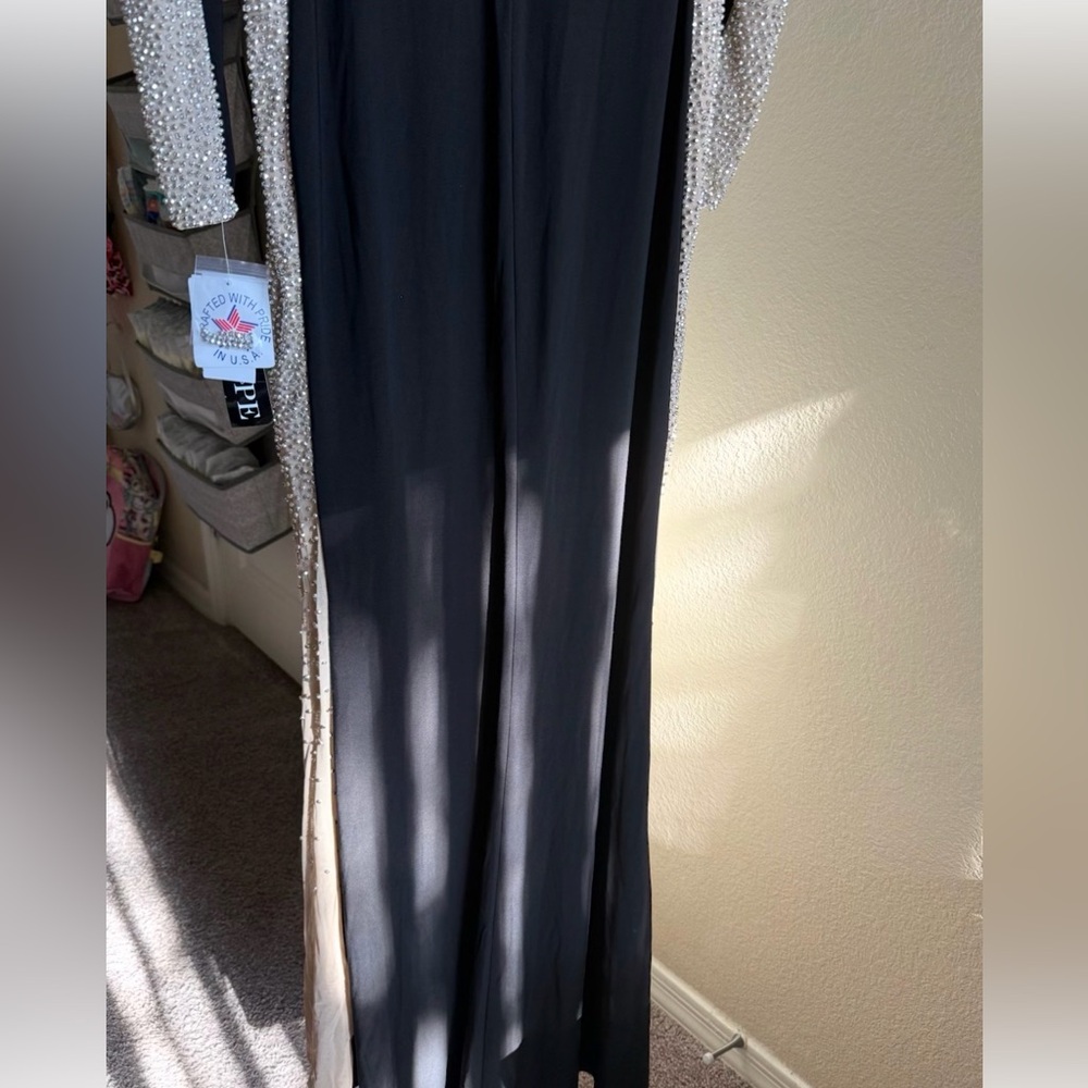 JILLIAN LONG SLEEVE CAVIAR DRESS - Picture 10 of 10